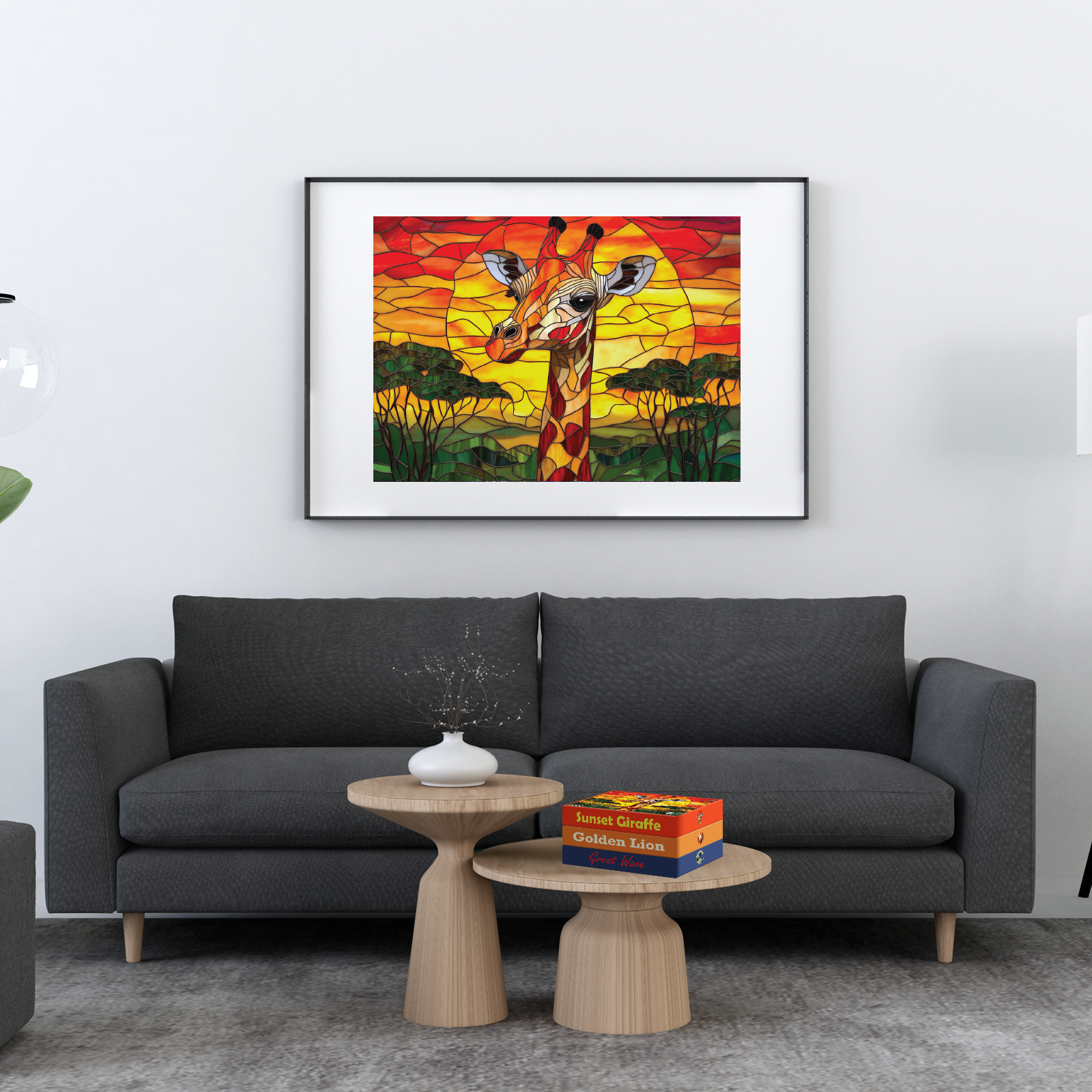 Sunset Giraffe Puzzle