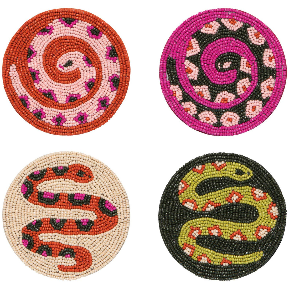 Gardenland Beaded Coasters