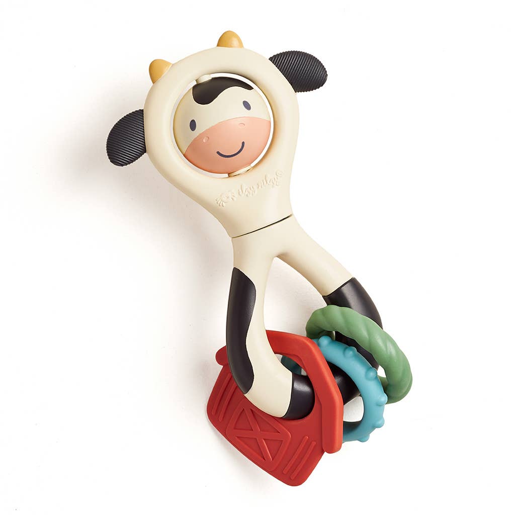 Teething Rattle - Carmen the Cow