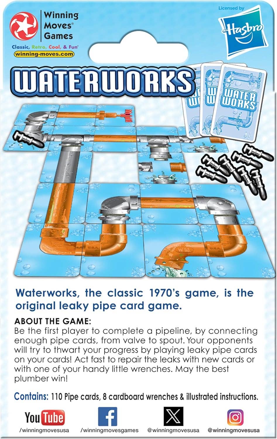 Waterworks™ Leaky Pipe Card Game