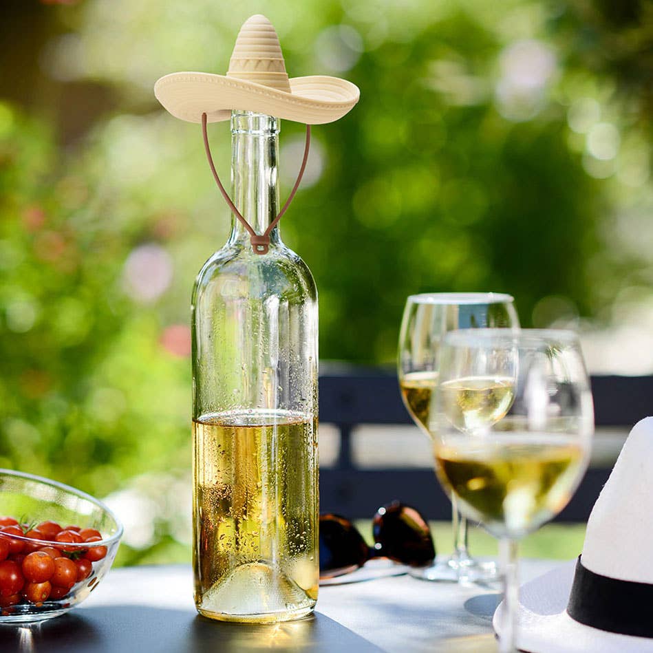 Sombrero Wine Stopper