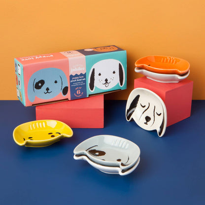 Puppy Love Shaped Pinch Bowl Assorted