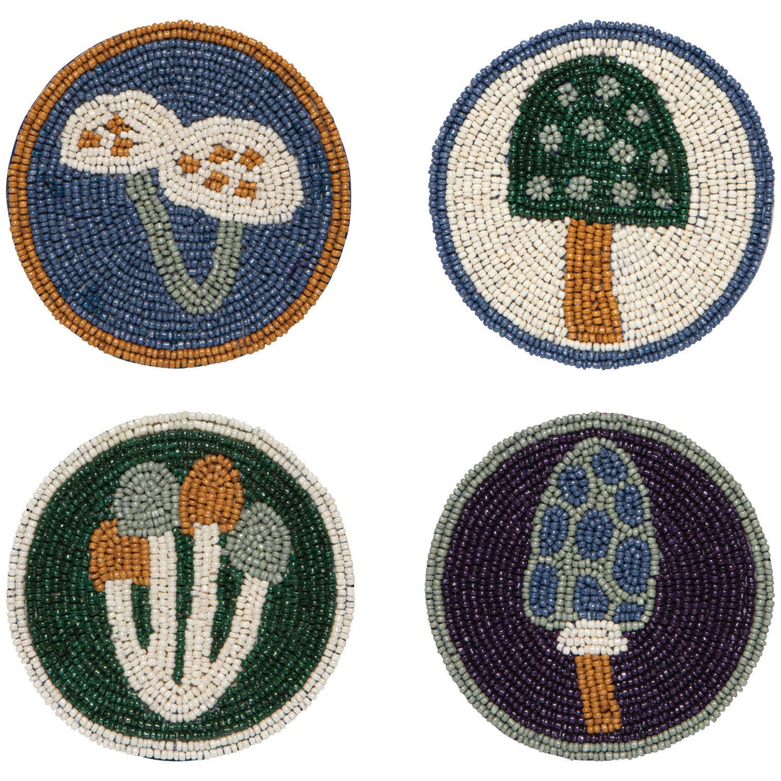 Wildgrove Beaded Coasters