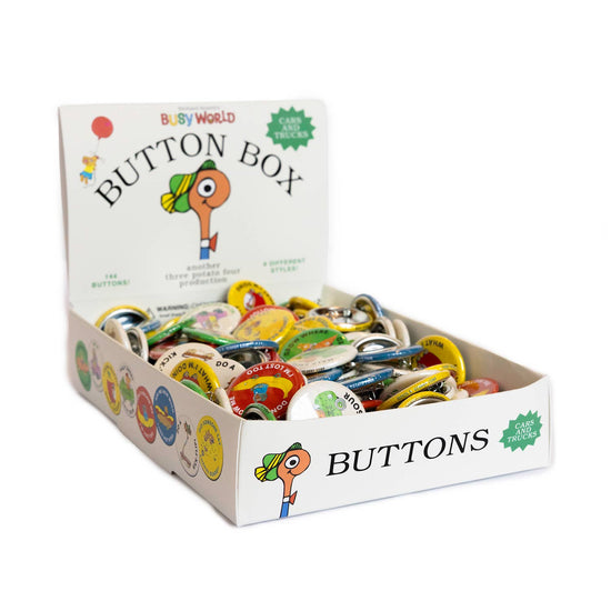 Richard Scarry Button Pin