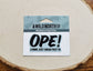Ope Sticker: Original