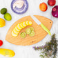 Football Shaped Cutting Board