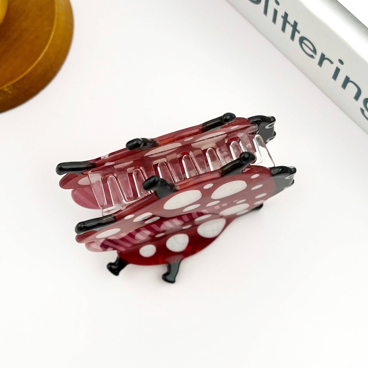 Ladybug Claw Clip