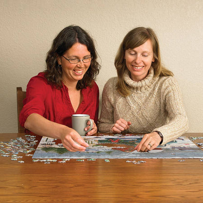 Home for Christmas puzzle