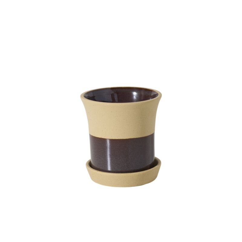 Rowen Pot with Saucer