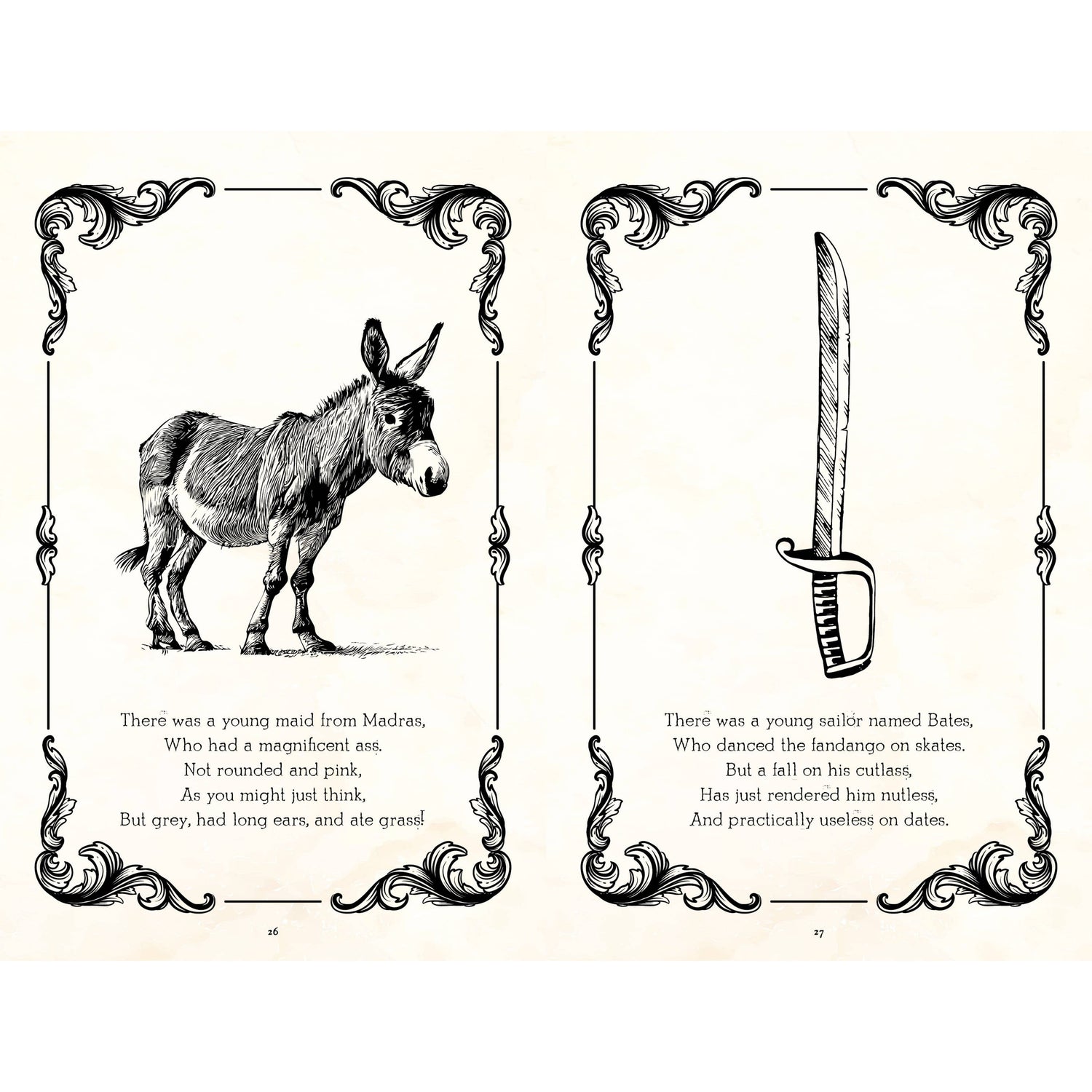 Rude Limericks Humor Gift Book