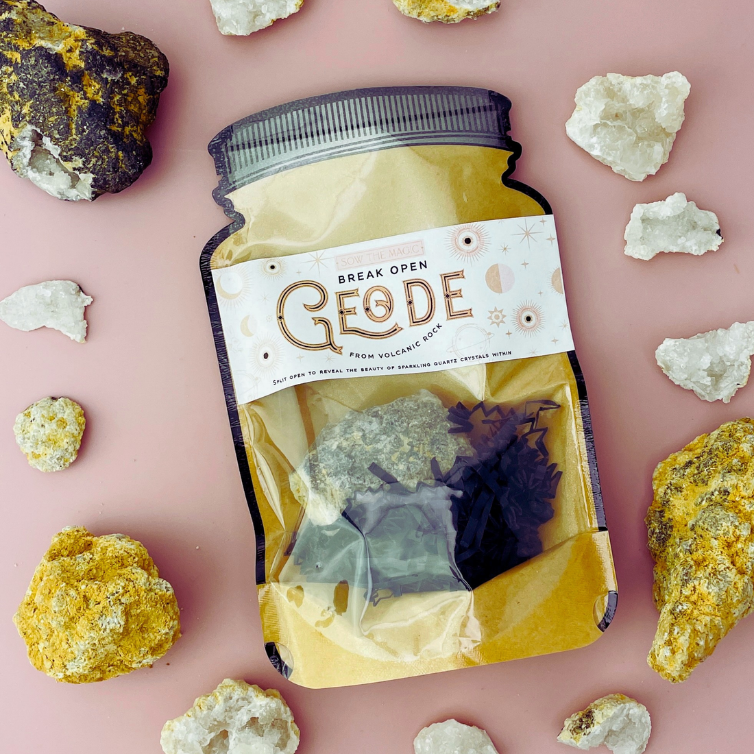 Geode Rock – Hidden Crystal Treasure
