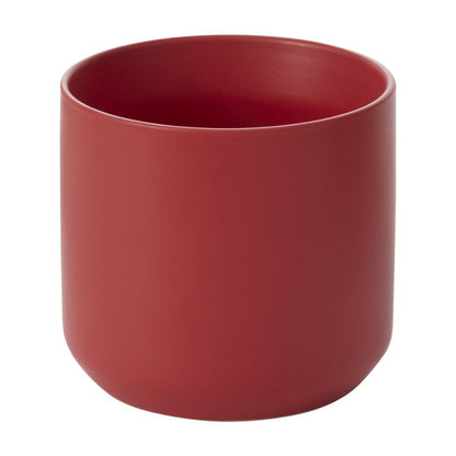 Round Red Pot