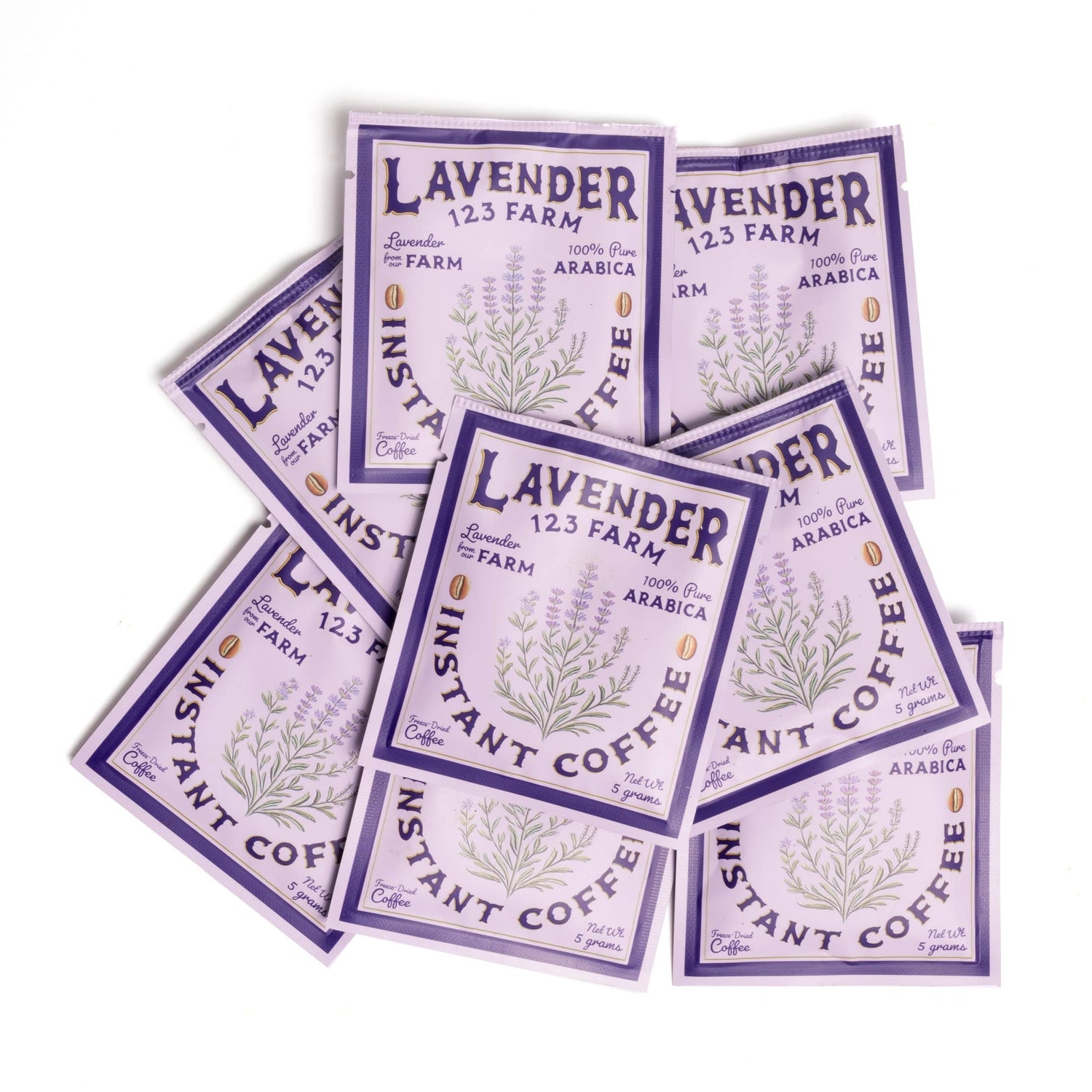Instant Lavender Coffee