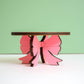 Pink Bow Plant Stand - Wood Plant Holder