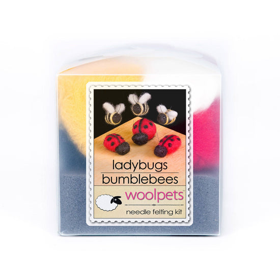 Ladybugs & Bees Felting Kit