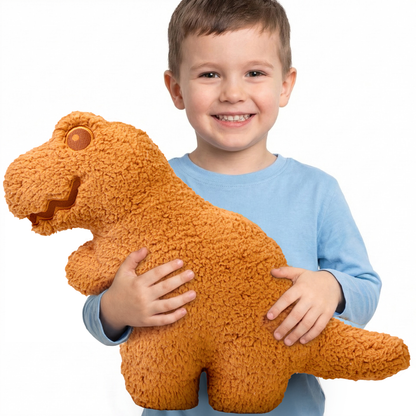 Fluffy Dino Nugget Pillows