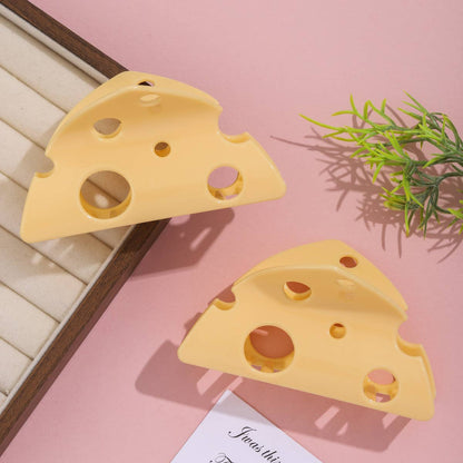 Cheese Wedge Claw Clip