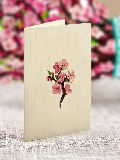 Mini Cherry Blossom (10 Pop-up Greeting Cards)