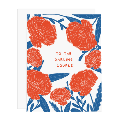 To The Darling Couple Greeting Card