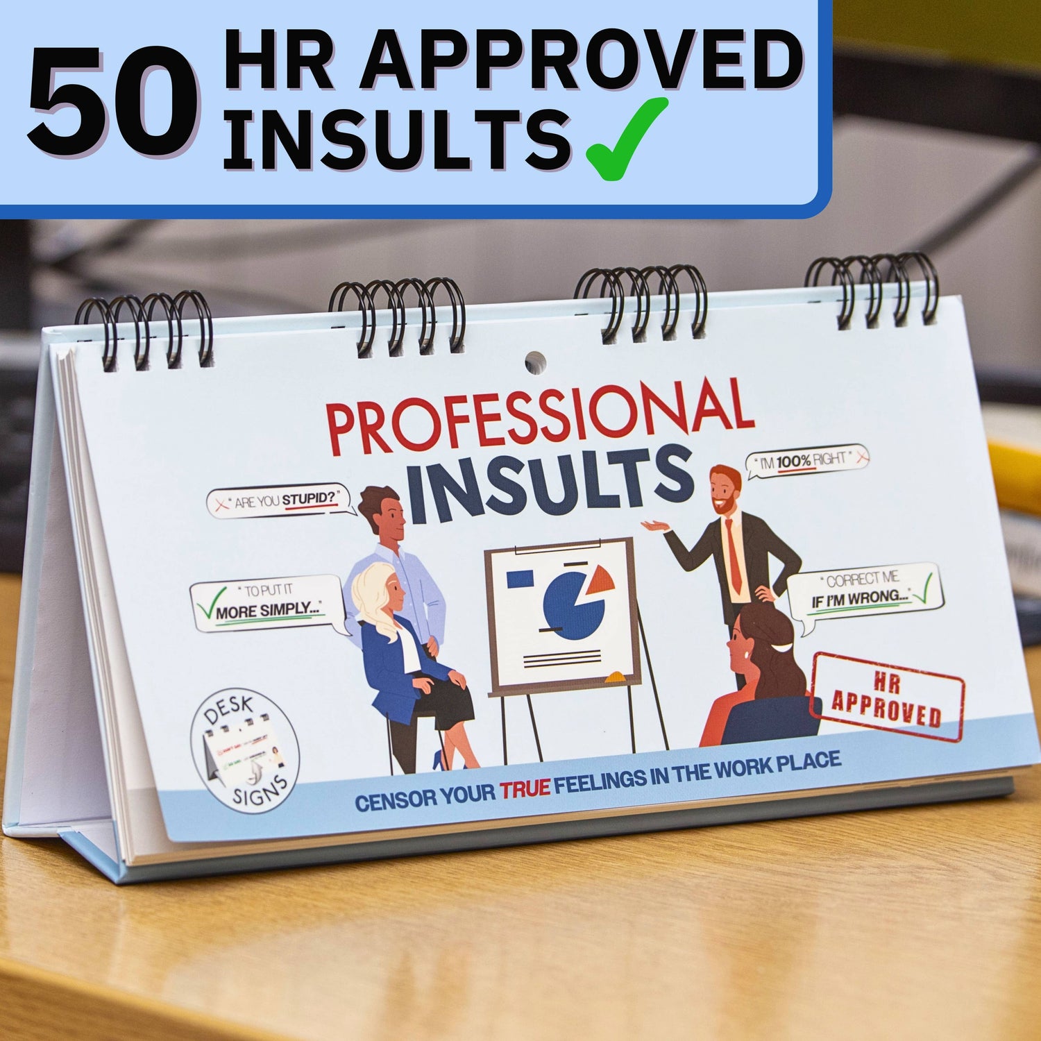 Professional Insults Gag Book