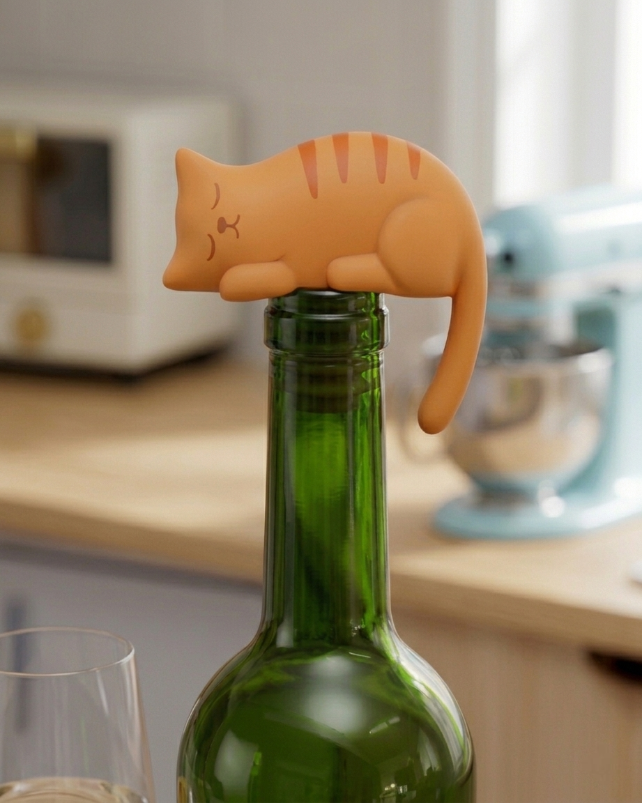 Cat Wine Stopper