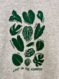 LF Plant ID Crewneck Sweatshirt (Green on Gray)