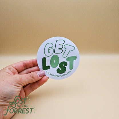 Lost in the Forrest Sticker