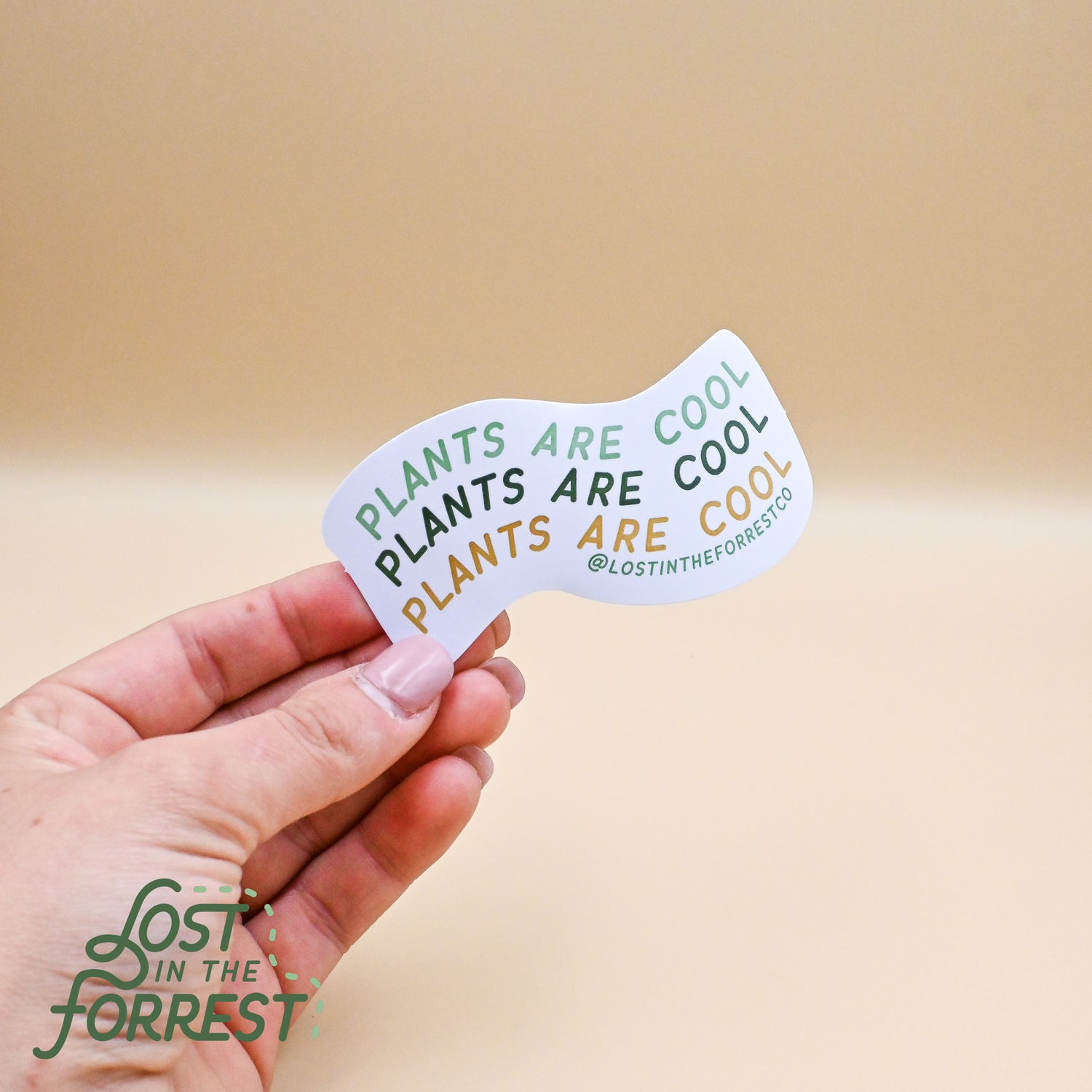 Lost in the Forrest Sticker