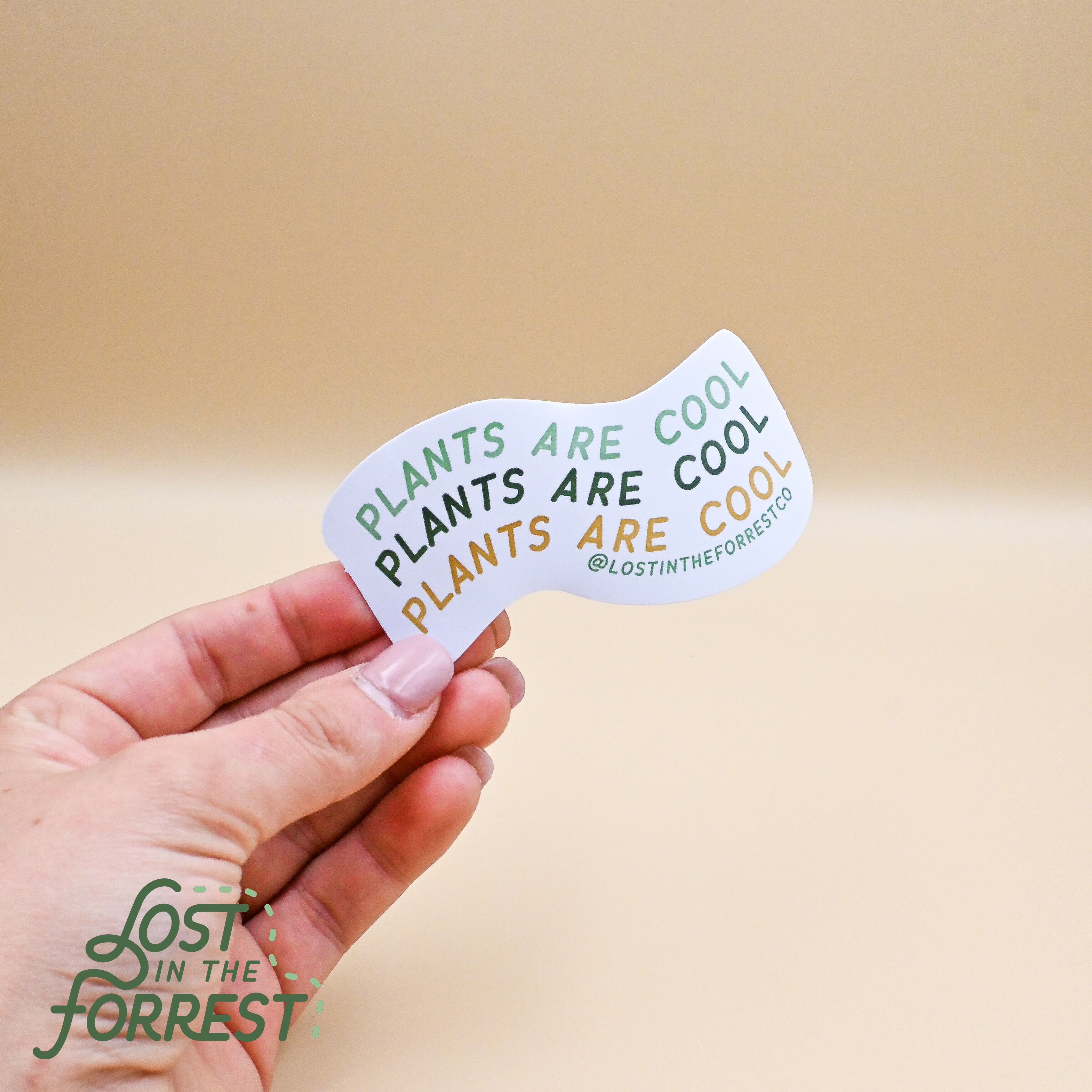 Lost in the Forrest Sticker