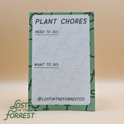 LITF "Plant Chores" Sticky Notes