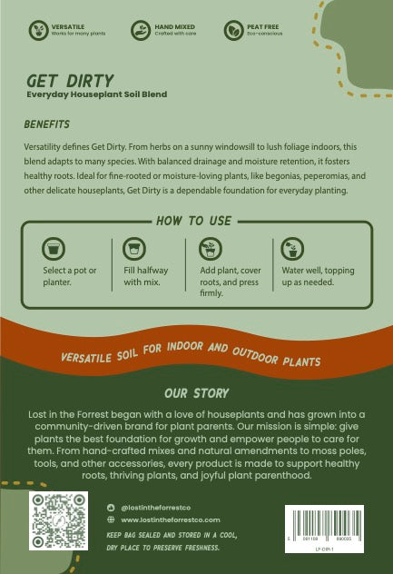 Get Dirty | Everyday Houseplant Soil Blend