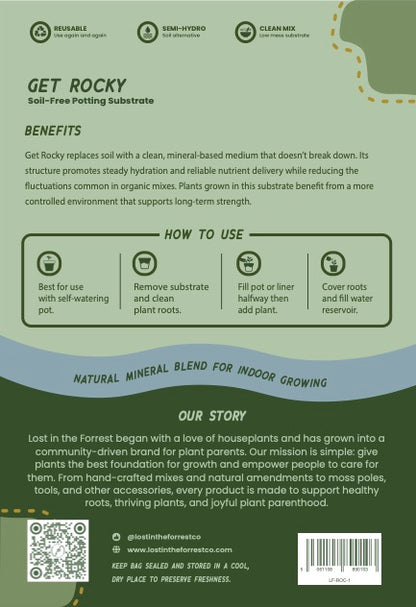 Get Rocky | Soil-Free Potting Substrate