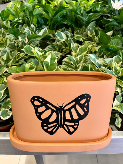 Artfully EW: Hand Painted Terra Cotta Pots