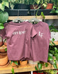 LF Kids TS (White on Maroon)