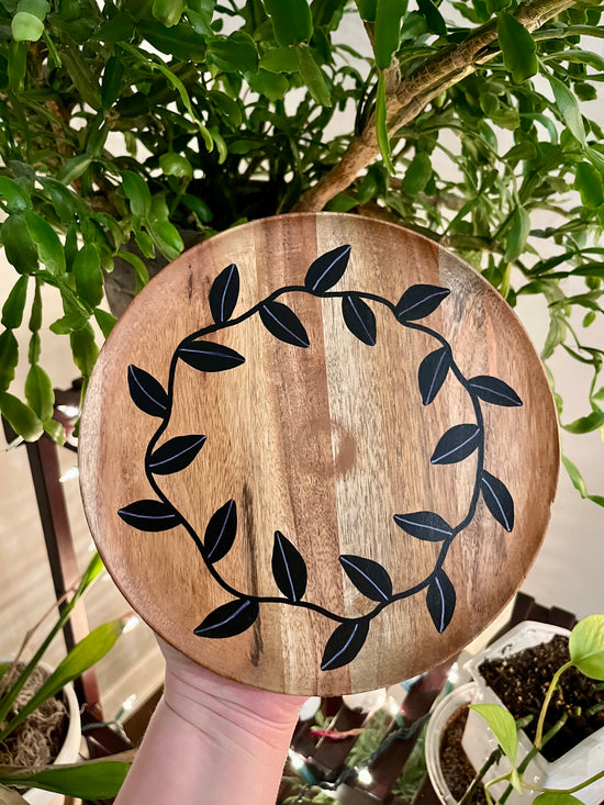 ArtfullyEW Hand Painted Tray