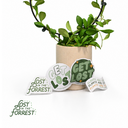 Lost in the Forrest Sticker