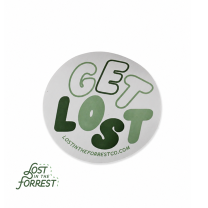 Lost in the Forrest Sticker