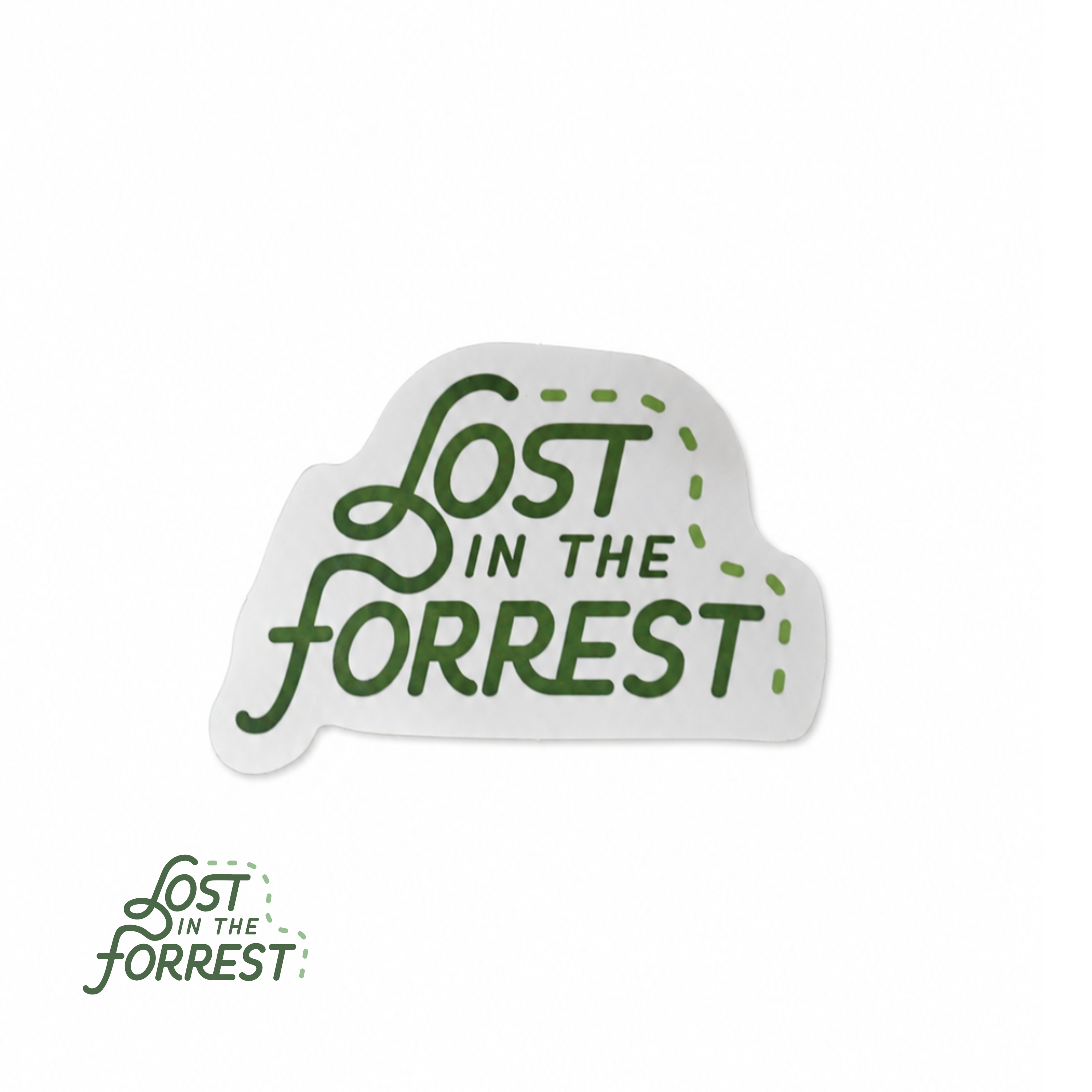 Lost in the Forrest Sticker