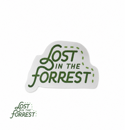 Lost in the Forrest Sticker
