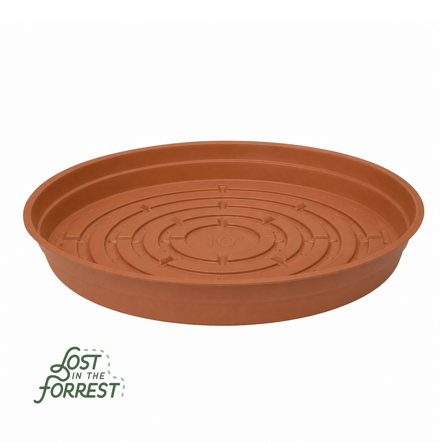 Terracotta Plastic Saucer