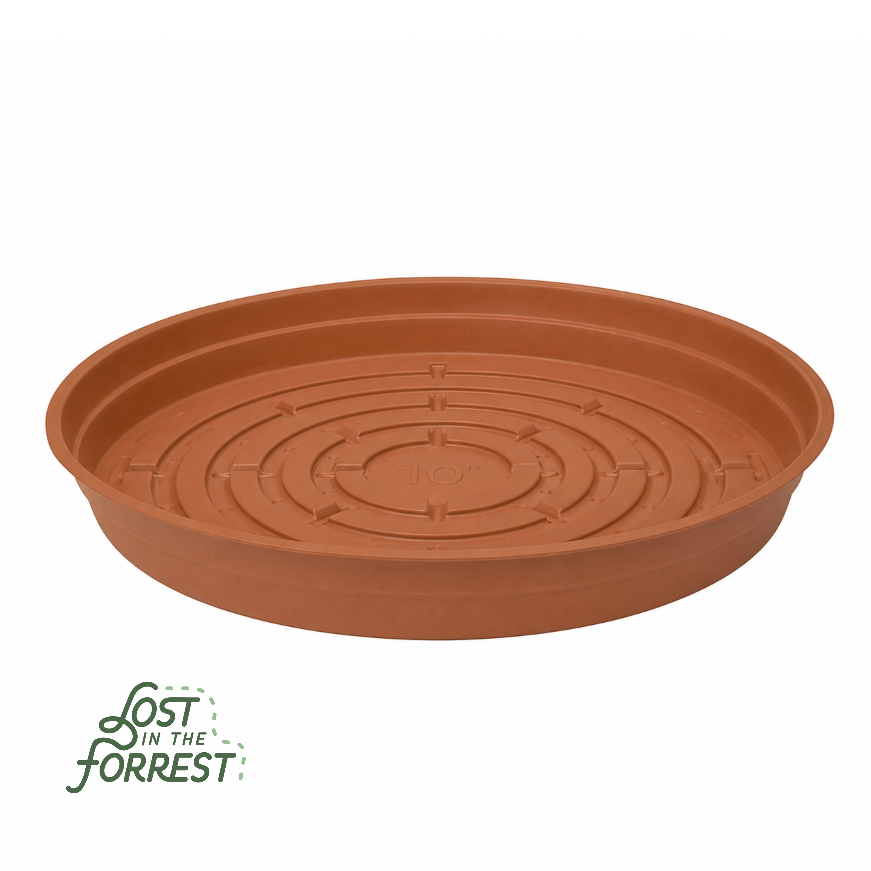 Terracotta Plastic Saucer