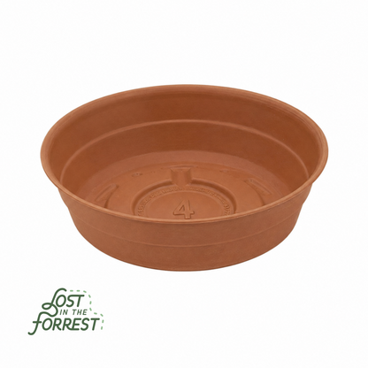 Terracotta Plastic Saucer