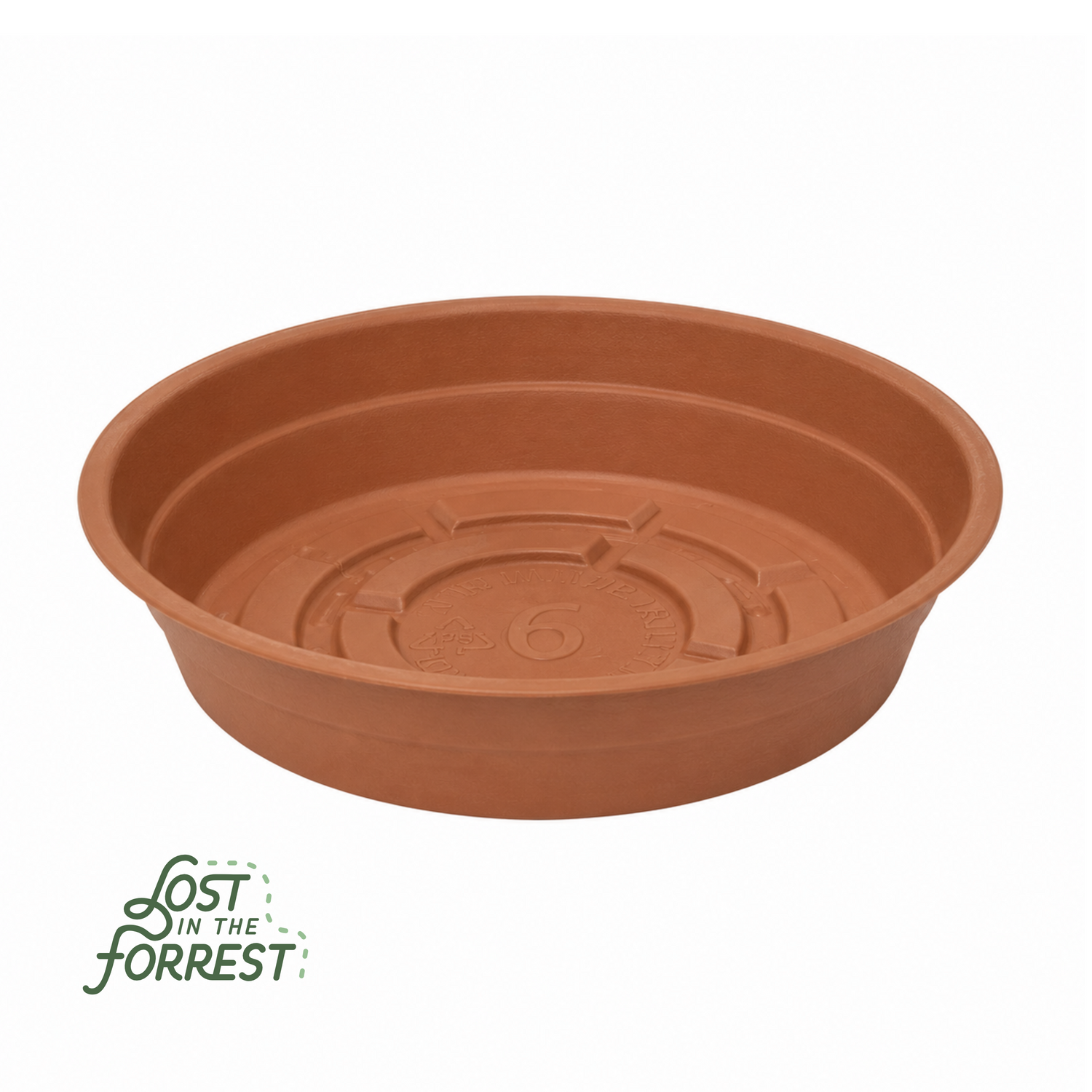 Terracotta Plastic Saucer