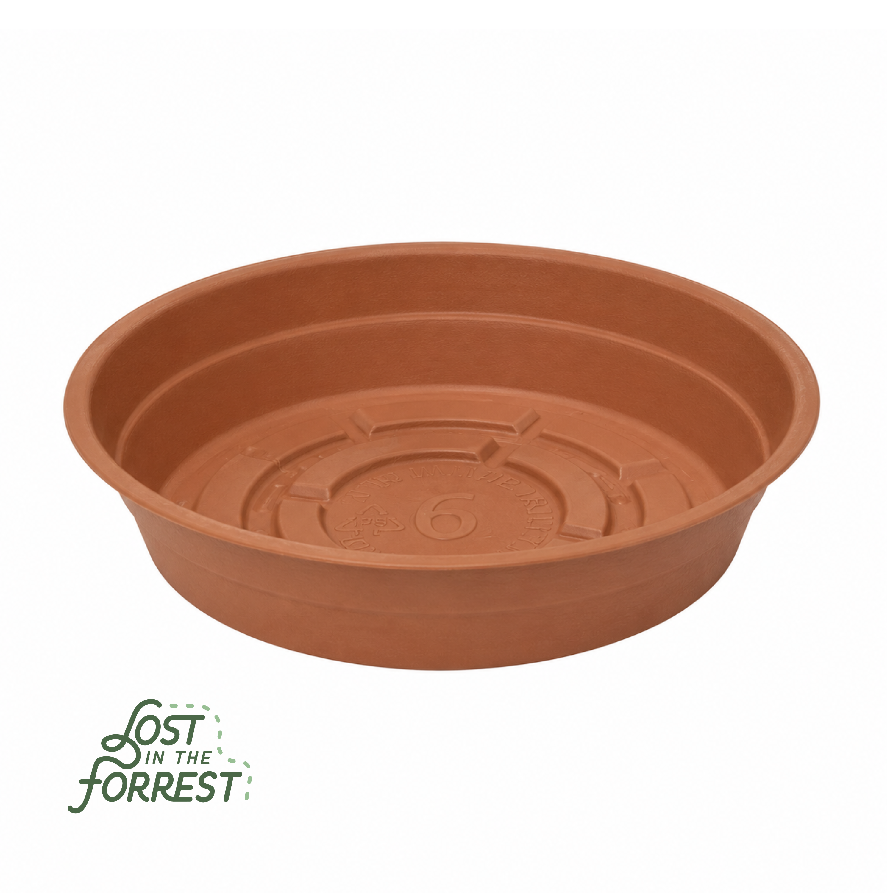Terracotta Plastic Saucer
