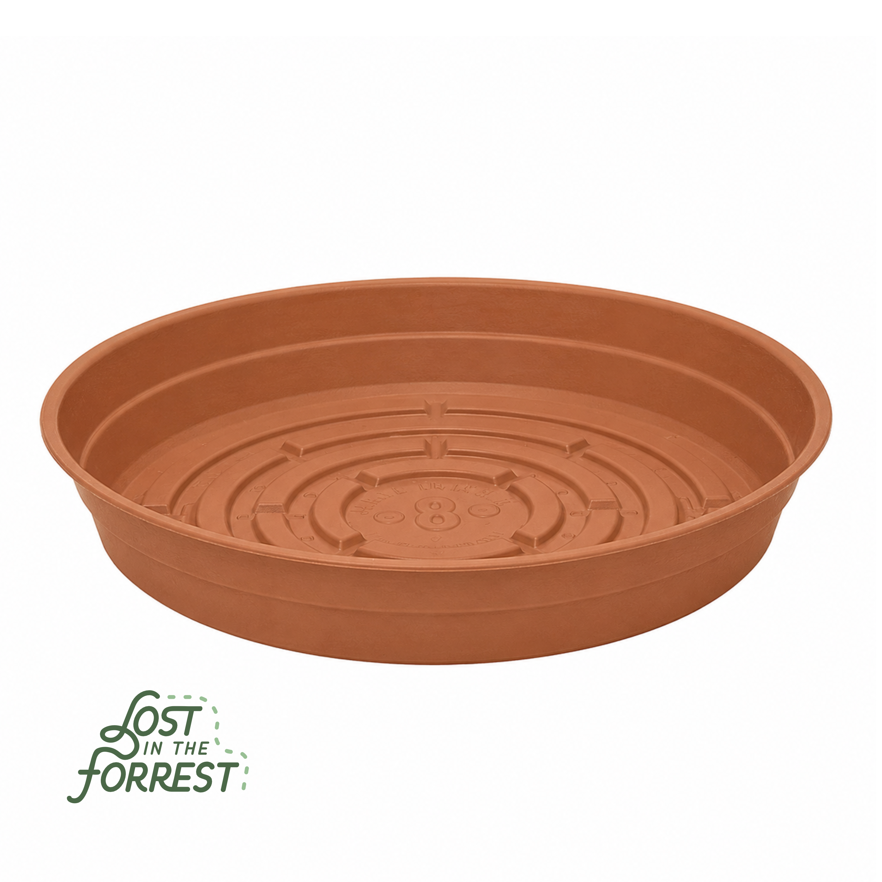 Terracotta Plastic Saucer