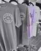 LF Circle TS (Navy on Lavender)