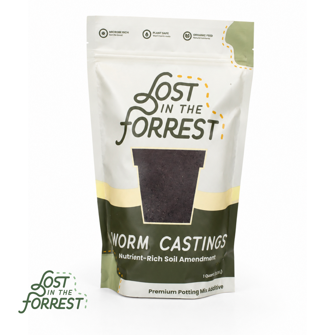 Worm Castings | Nutrient-Rich Soil Amendment
