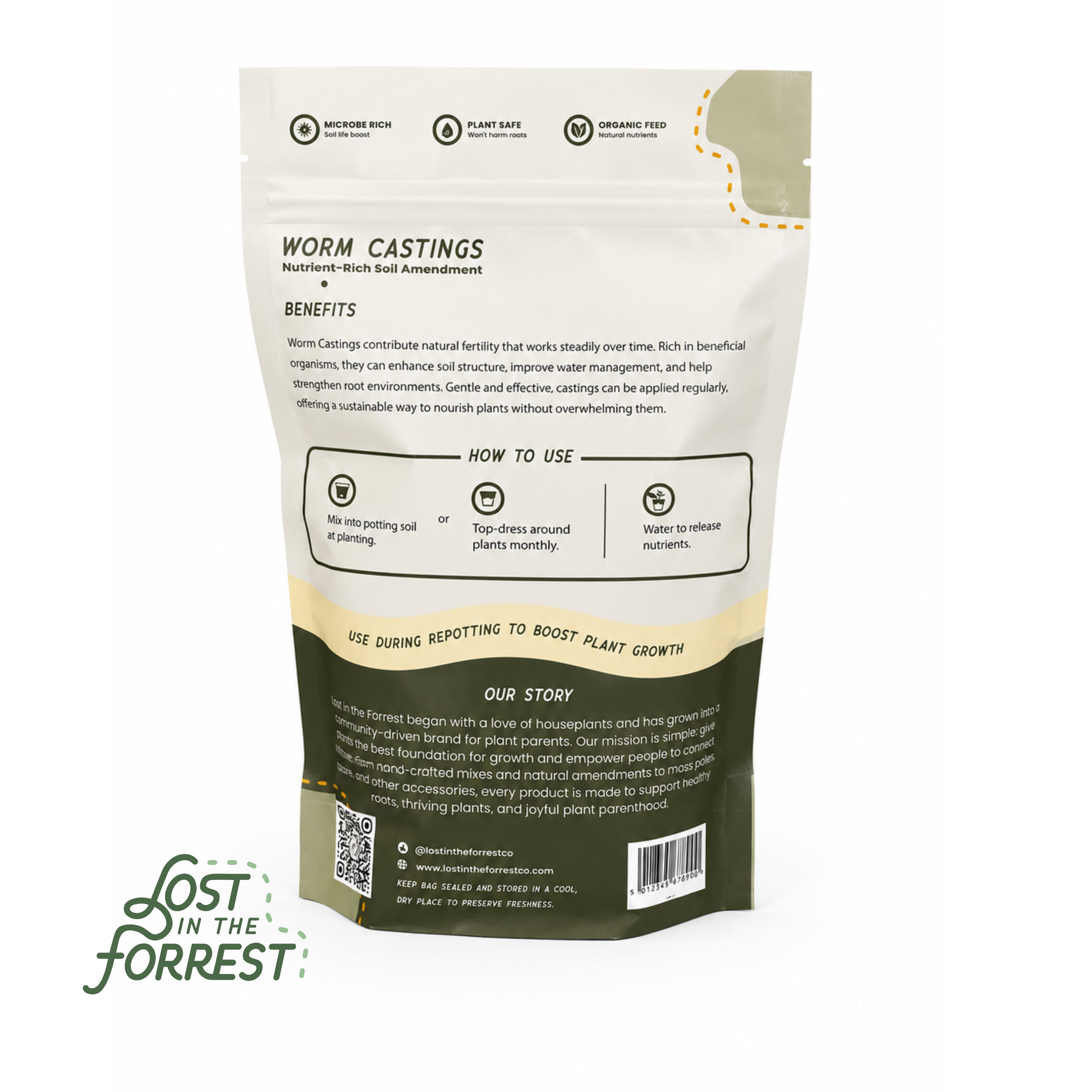 Worm Castings | Nutrient-Rich Soil Amendment