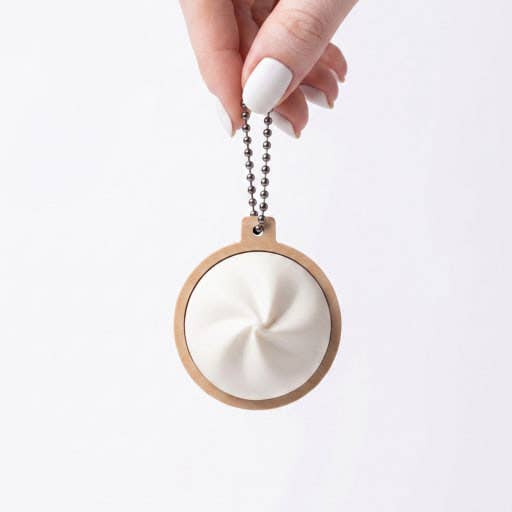 Dumpling Clicker Keyring