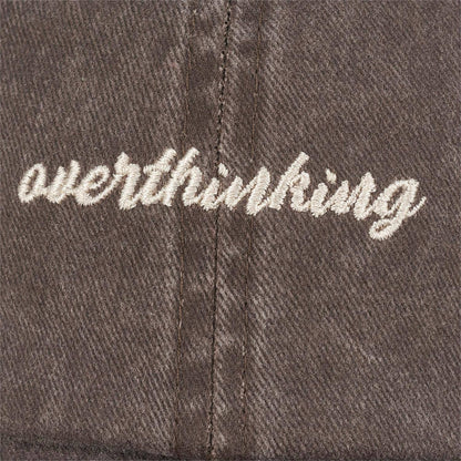 Overthinking Baseball Cap